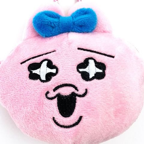 dショッピング |おぱんちゅうさぎ カラビナ付きぬいぐるみファスナー