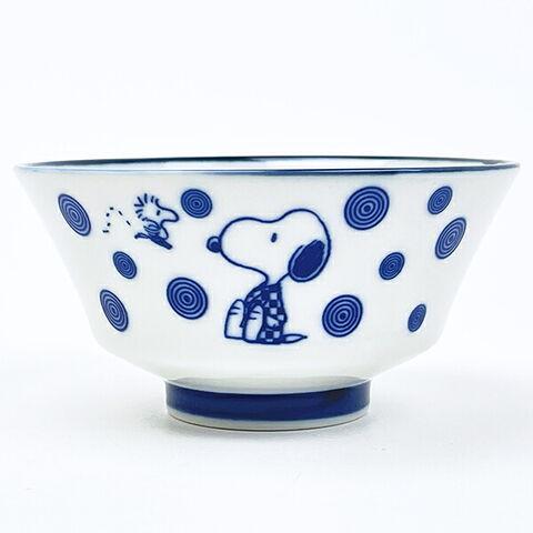 1967-1968年 スヌーピー陶器製　家付き dショッピング |スヌーピー 美濃焼 茶碗 波 JAPANESES STYLE 食器 日本