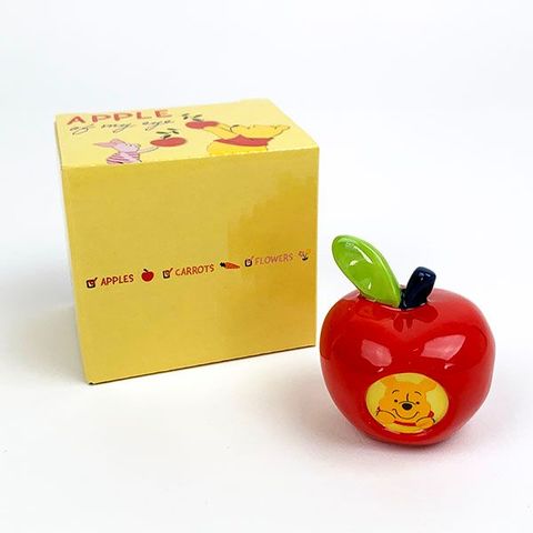 dショッピング |ディズニー クマのプーさん りんご型 立体箸置き 食器