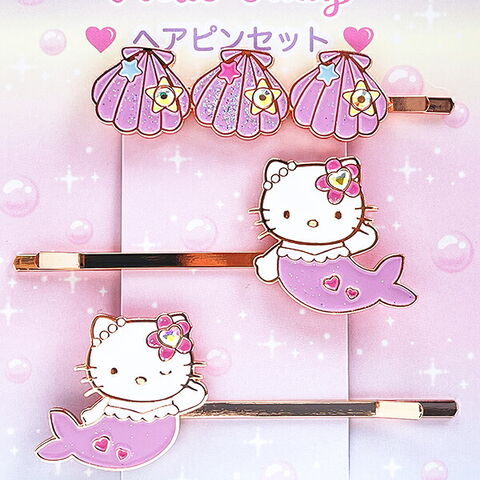 dショッピング |サンリオ ハローキティ ヘアピンセット マーメイド