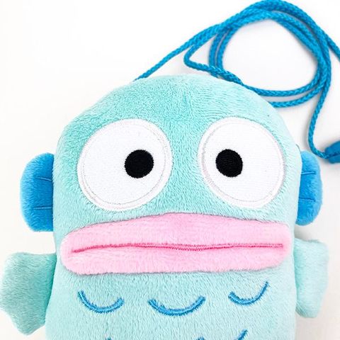 サンリオ ぬいぐるみ・ポーチ・キーホルダー 長財布 dショッピング |サンリオ ぬいぐるみ ネックポーチ ハンギョドン 財布