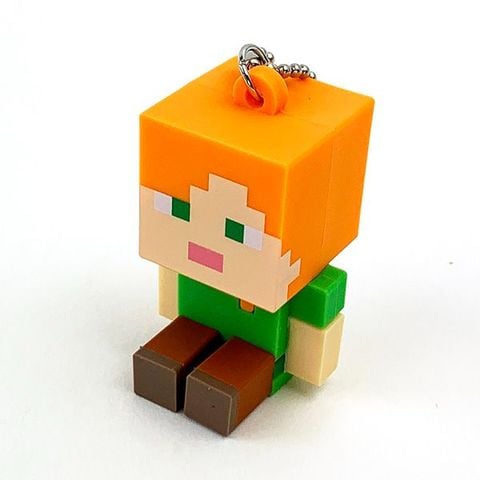 dショッピング |Minecraft PVCマスコット キーホルダー アレックス