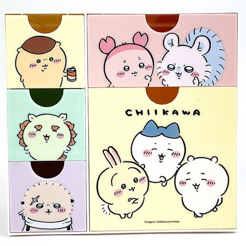 dショッピング |ちいかわ 引き出しいっぱいチェストミニ 文具 収納