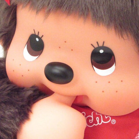 dショッピング |モンチッチ ぬいぐるみ 2L 女の子 ブラウン プレミアム