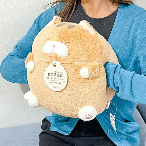 dショッピング |ねこ肯定感 とらねこのしゃけ コロコロハンドマフ