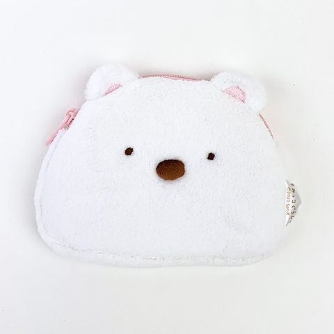 dショッピング |すみっコぐらし しろくま モフモフ ポーチ すみっこ