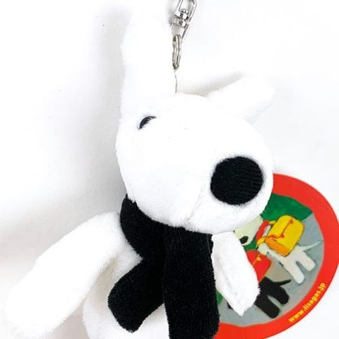 dショッピング |リサとガスパール リサ モノクロ キーチェーン