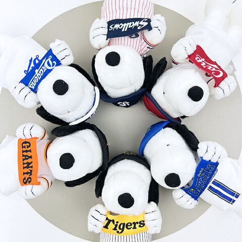 dショッピング |スヌーピー 阪神タイガース マスコット ぬいぐるみ