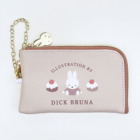 dショッピング |ミッフィー miffy キーパスポーチ ピンク ドルチェ