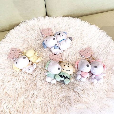 スヌーピー ぬいぐるみマスコット 探偵 フライング ストラップ キーホルダー 5354-110175_5.jpg