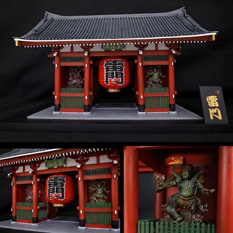 dショッピング |送料無料 模型 プラモデル 美術建築 浅草 雷門 寒製品 1/50スケール 日本製 謙信工房 |  カテゴリ：プラモデルの販売できる商品 | 産直お取り寄せニッポンセレクト (147S03240017)|ドコモの通販サイト