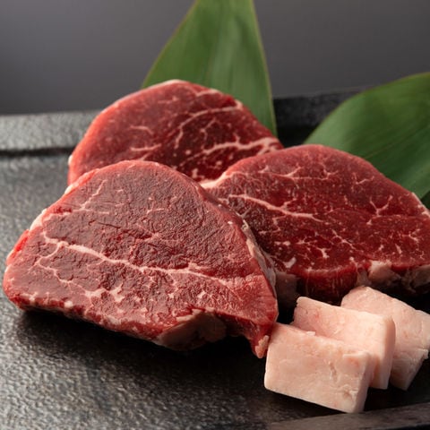 前田牧場 ヒレステーキ 3枚セット 赤身牛 牛肉 ステーキ ヒレ肉 国産 肉 栃木県産 ステーキ肉