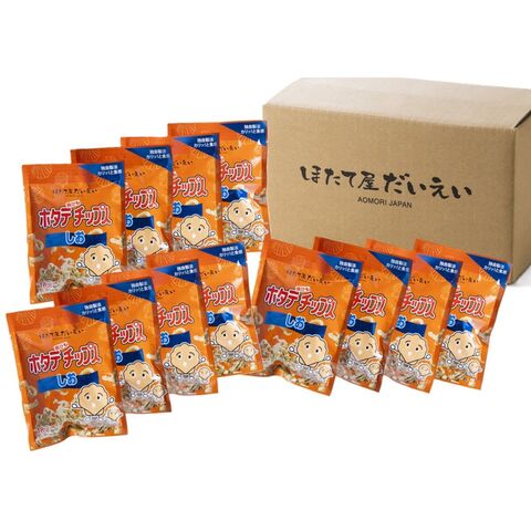 チップスター、リッツビッツサンド、ほたて貝ひも、柿の種、などお菓子まとめ売り！ dショッピング |ホタテ貝ひもチップス しお 12袋 スナック お菓子 国産