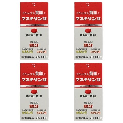 取扱店 【第2類医薬品】マスチゲン錠 60錠 ×4個セット 医薬品