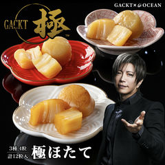 極ほたて3種セット（燻油漬け、焼き、ソフト）