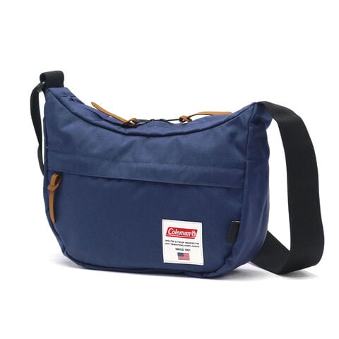 【公認販売店】 コールマン ショルダーバッグ メンズ レディース Coleman 小さめ 斜めがけ 軽量 大人 ミニショルダーバッグ カジュアル 撥水 アウトドア 8L AMERICAN CLASSIC アメリカンクラシックショルダー ネイビー