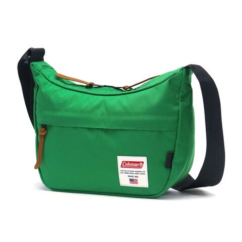 【公認販売店】 コールマン ショルダーバッグ メンズ レディース Coleman 小さめ 斜めがけ 軽量 大人 ミニショルダーバッグ カジュアル 撥水 アウトドア 8L AMERICAN CLASSIC アメリカンクラシックショルダー グリーン