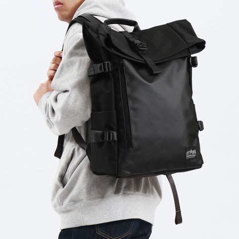 dショッピング |日本正規品 マンハッタンポーテージ ブラックレーベル リュック メンズ レディース 大容量 Manhattan Portage  BLACK LABEL バックパック ロールトップ おしゃれ ブランド 防水 A3 23L PC MP1261JRBL-BB | カテゴリ：バックパック ・リュックの販売できる ...