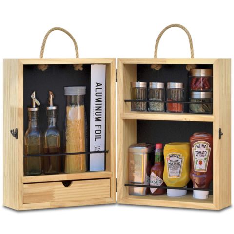 dショッピング |FIELDOOR 木製スパイスボックス Mサイズ 木製 調味料  