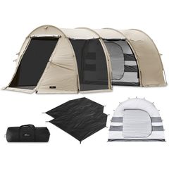 dショッピング |FIELDOOR テント 大型 (ライトベージュ/基本セット