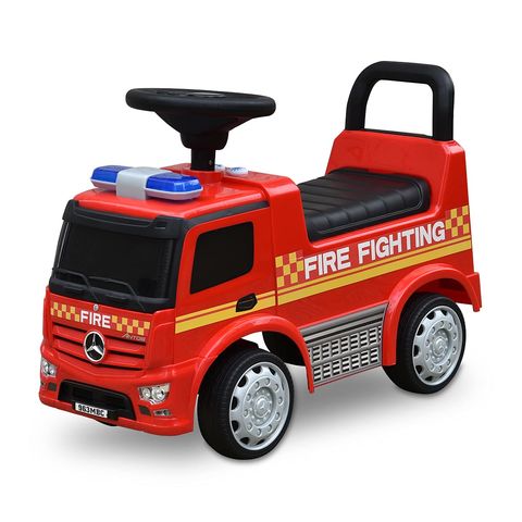 dショッピング |乗用玩具 足けり ベンツ 正規ライセンス 消防車 (Antos