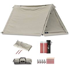 (新品)フィールドア　パップテント320T/C 軍幕 ポリコットン Amazon.co.jp: FIELDOOR パップテント320 【T/C カーキ】 ポリ