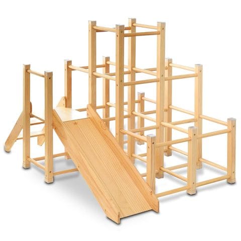 木製　ジャングルジム　滑り台 Amazon.co.jp: ジャングルジム 滑り台 木製 室内 室外 すべり台