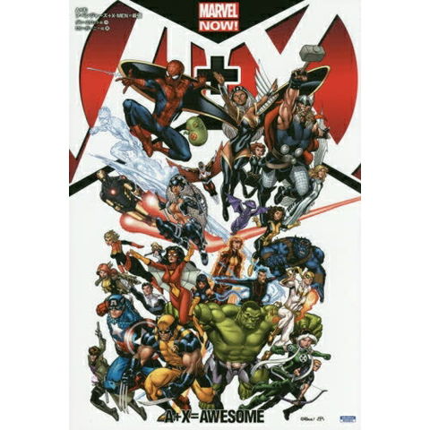 dショッピング |[新品][画集]A＋X：アベンジャーズ＋X－MEN＝最強 (1巻