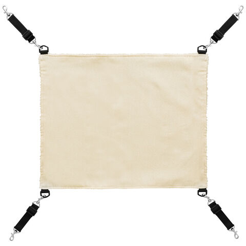 猫 ハンモック ケージ 取り付け簡単 3way マット ブランケット リバーシブル キャンバス地 ボア オールシーズン 一年中 ペット用 猫用ハンモック 吊り型 キャットケージ ネコ ねこ アイリスオーヤマ RHM-58 *（メール便）