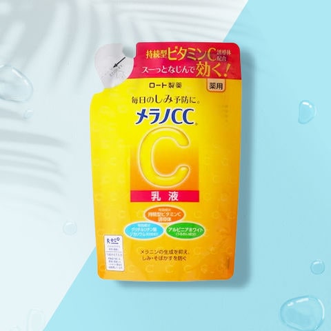 ロート製薬 メラノCC 薬用しみ対策 美白乳液 つめかえ用 120ml