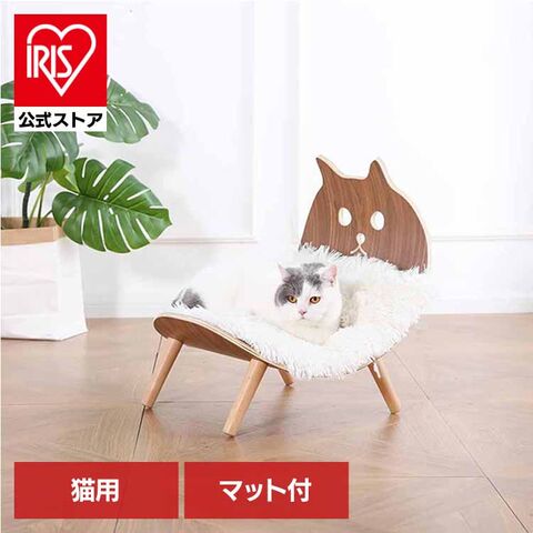 dショッピング |KIRA 猫型カービングチェア マット付 YS133195