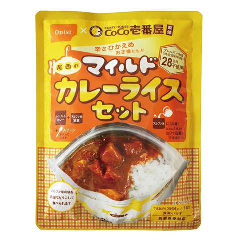 dショッピング |辛さひかえめ Coco壱番屋監修 尾西のマイルドカレー