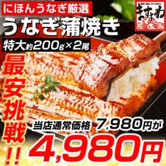 dショッピング |うなぎ ウナギ 鰻 蒲焼き 【最安挑戦】7,980円⇒4,980