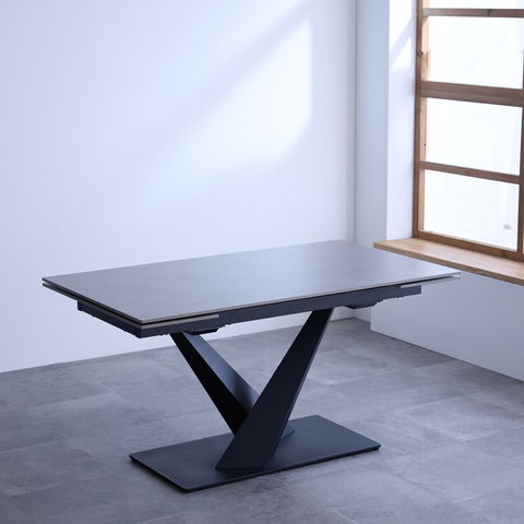 伸長式ダイニングテーブル セラミック天板 食卓テーブル オシャレ モダン2way 楽天市場】【5年保証】【組立設置有】ダイニングテーブル 伸縮