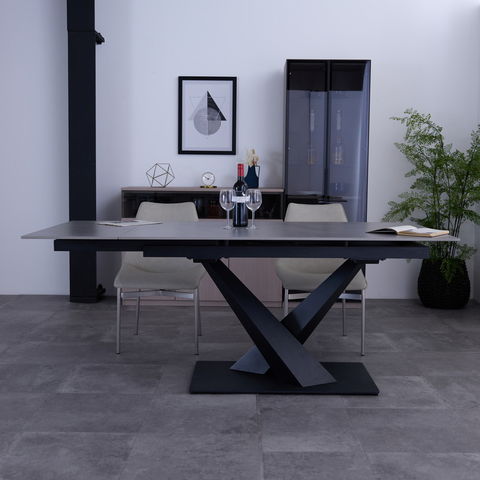 伸長式ダイニングテーブル セラミック天板 食卓テーブル オシャレ モダン2way 楽天市場】セラミック 伸長式 ダイニングテーブル 160 220