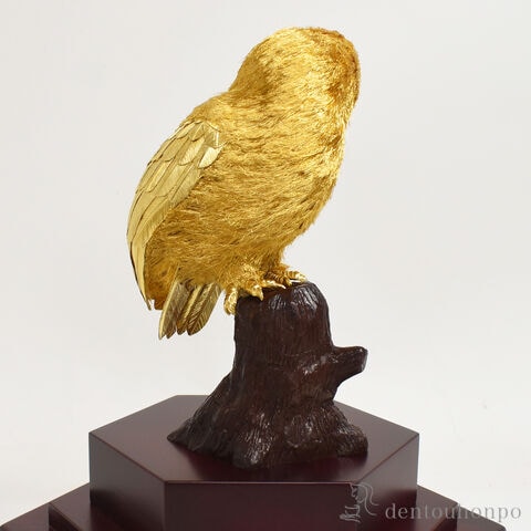 金属美術工芸品　青海波皿　純銀製　 幸福銀行 dショッピング |純金 フクロウ C 250g ( 光則（金工芸） 木札名