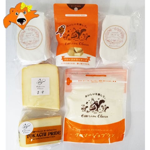 お取り寄せ チーズ 詰め合わせ 送料無料 チーズ詰め合わせ ギフト 北海道 チーズ ギフト 5種類 6個入 北海道 チーズ 広内 エゾリスの谷 チーズ社