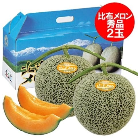 dショッピング |比布メロン 送料無料 ぴっぷメロン 秀品 北海道 メロン