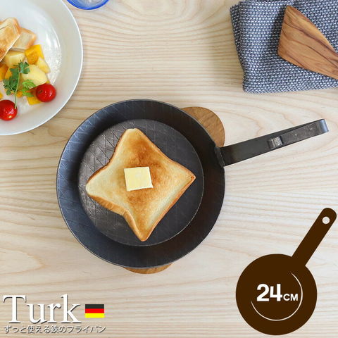 dショッピング |ターク プレスパン ベントハンドル 浅型 24cm TURK IH