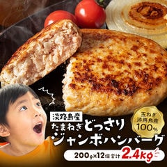 ジャンボハンバーグ 200g×12個 