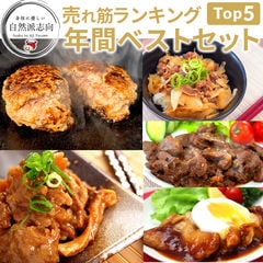 無添加 惣菜 人気ランキング1位～5位 年間BESTヒット 5種 まるごと セット 冷凍 肉 おうちごはん ハンバーグ 国産 牛丼 グルメ お取り寄せ 詰め合わせ お試し