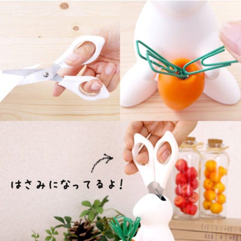 dショッピング |クオリー デスクバニー はさみ ＆ クリップホルダー Qualy DESK BUNNY Scissors＆Clip 《ピンク》クリップ  文房具 クリップ入れ はさみ 子供 文房具 セット おしゃれ おもしろ うさぎ 雑貨 かわいい プレゼント ギフト ニンジン 磁石 ウサギ |  カテゴリ ...