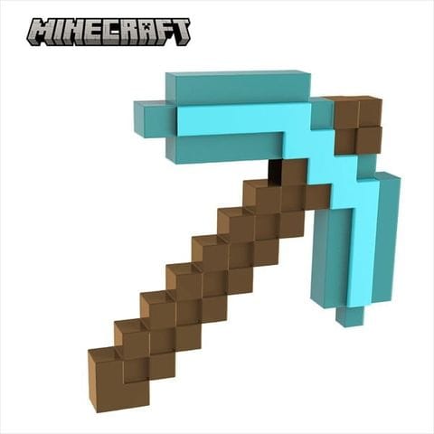 dショッピング |【送料無料！】マインクラフト (MINECRAFT) ロールプレイ ダイヤモンドのツルハシ 【国内正規流通品 HLP60  ロールプレイ マイクラ 武器 コスプレ 仮装 フィギュア 玩具】 | カテゴリ：なりきりアイテムの販売できる商品 | ユウセイ堂  (234194735117406 ...