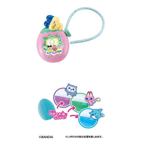 びっくらたまご　たまごっち ヘアゴム バスボム 4個セット びっくらたまご かわゆいヘアゴム たまごっちパラダイス　バスボム　4個セット