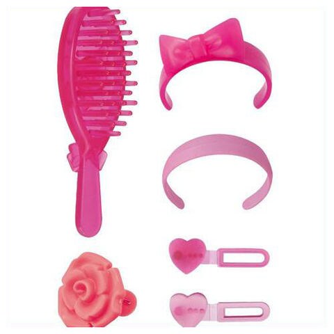 dショッピング |リカちゃん ブラシ＆ヘアアクセサリーセット 【グッズ