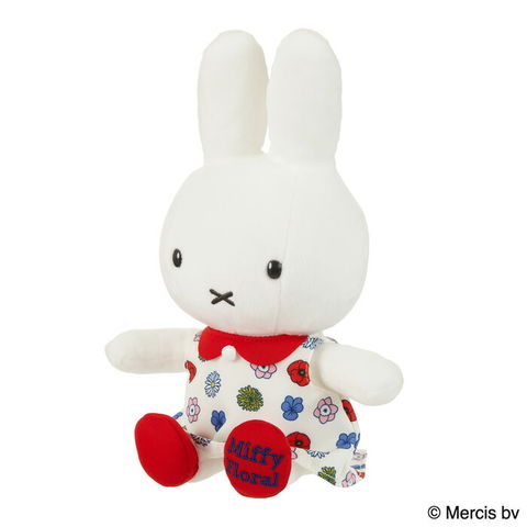 【送料無料！】ミッフィー miffy floral ぬいぐるみ 【フローラル ワンピース 花柄 ヌイグルミ ウサギ うさぎ セキグチ】 |  カテゴリ：ぬいぐるみ・人形の販売できる商品 | ユウセイ堂 (2344905610601455)|ドコモの通販サイト - dショッピング