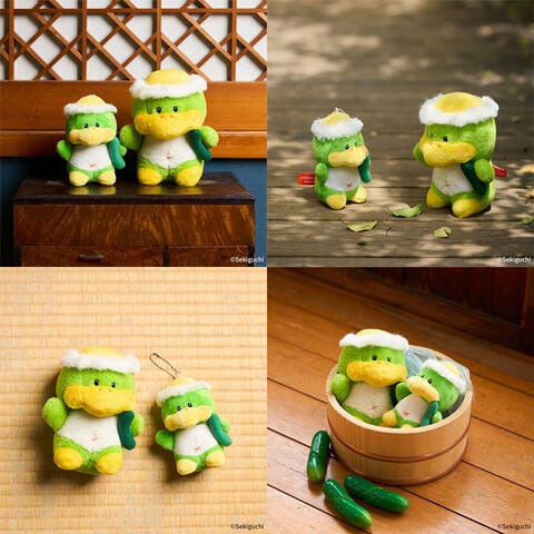 河童 ぬいぐるみ 枕 約45cm dショッピング |【送料無料！】カッパのキューキュー マスコット