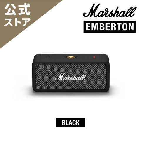 Marshall EMBERTON ブラック ワイヤレススピーカー