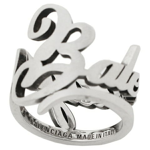 並行輸入品 セレクトショップ シルバーリング 指輪 925 BALENCIAGA 並行輸入品 セレクトショップ シルバーリング 指輪 925 BALENCIAGA
