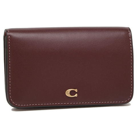 dショッピング |コーチ カードケース フラグメントケース レッド